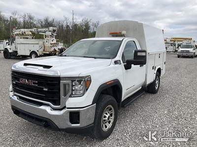 2020 GMC Sierra 3500HD 4x4 Enclosed Service Truck