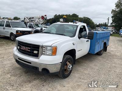 2009 GMC Sierra 3500HD Work Truck DRW Dual Wheel Service Truck