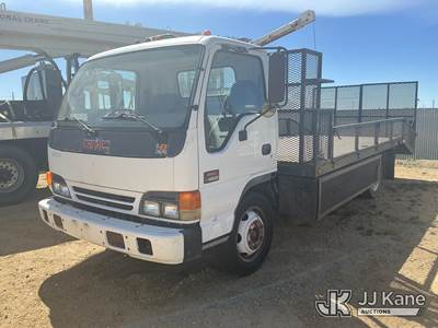 2002 GMC W45042 Flatbed/Service Truck