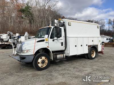 2014 International 4300 Enclosed Utility/Air Compressor Truck