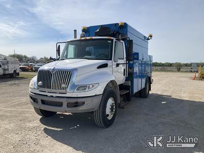 2015 International 4300 Air Compressor Utility Truck