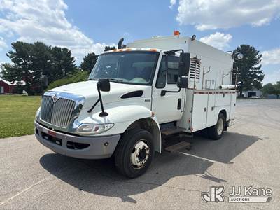 2015 International 4300 Air Compressor Utility Truck