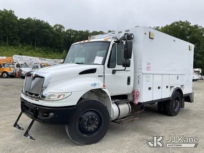2012 International 4300 Air Compressor Utility Truck