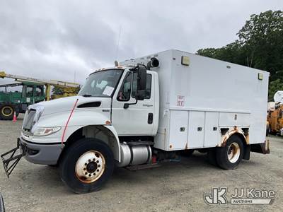 2012 International 4300 Air Compressor Utility Truck
