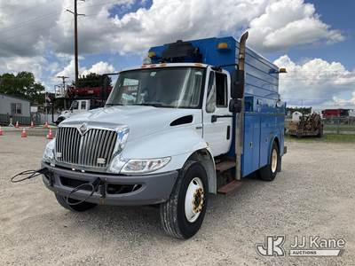 2008 International 4300 Enclosed Utility/Air Compressor Truck