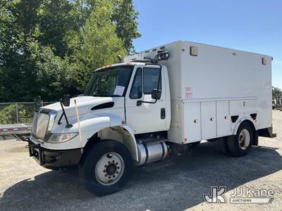 2012 International 4300 Air Compressor Utility Truck