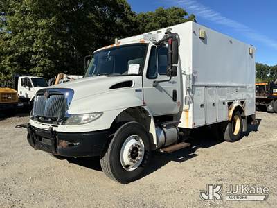 2012 International 4300 Air Compressor Utility Truck