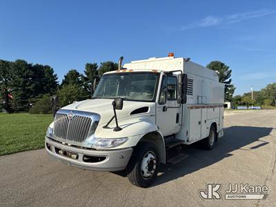 2015 International 4300 LP Air Compressor Utility Truck