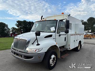 2015 International 4300 LP Air Compressor/Enclosed Utility Truck