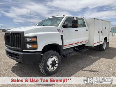 2019 International CV515 Crew-Cab Utility Truck