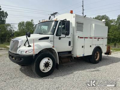 2013 International DuraStar 4300 Enclosed Utility/Air Compressor Truck