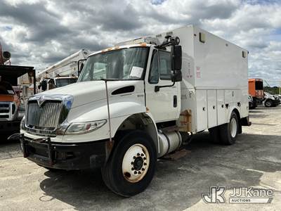 2013 International DuraStar 4300 Enclosed Utility/Air Compressor Truck