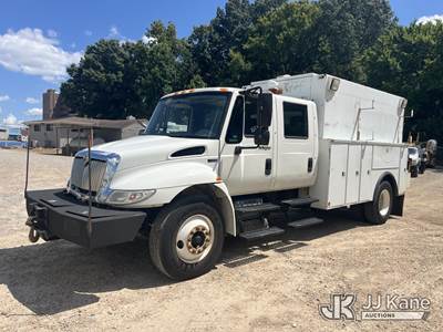 2013 International DuraStar 4300 Crew-Cab Enclosed Utility Truck