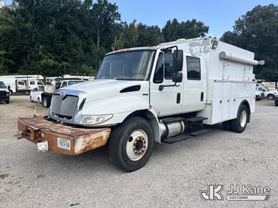 2011 International DuraStar 4300 Crew-Cab Enclosed Utility Truck