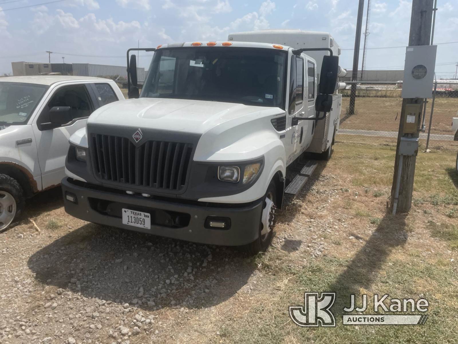 2013 International TerraStar CrewCab Enclosed Utility Truck For Sale