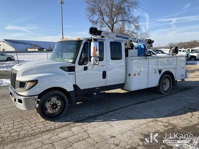 2013 International TerraStar Extended-Cab Mechanics Service Truck