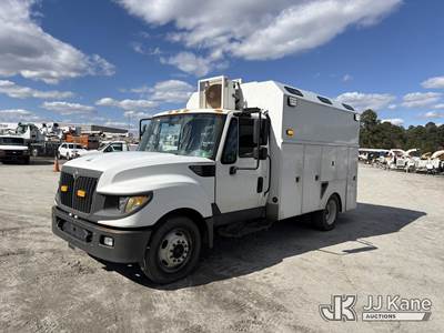 2016 International TerraStar Enclosed High-Top Service Truck