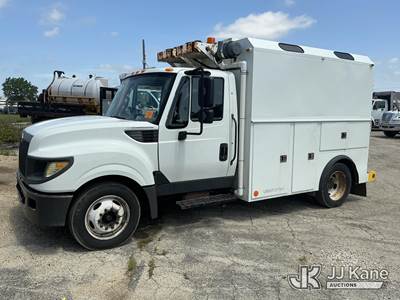 2016 International TerraStar Enclosed High-Top Service Truck