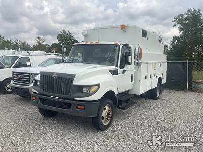 2016 International TerraStar Enclosed Utility/Air Compressor Truck