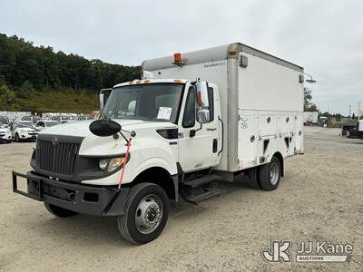 2014 International TerraStar 4x4 Enclosed High-Top Service Truck