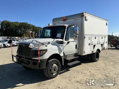 2014 International TerraStar 4x4 Enclosed Service Truck