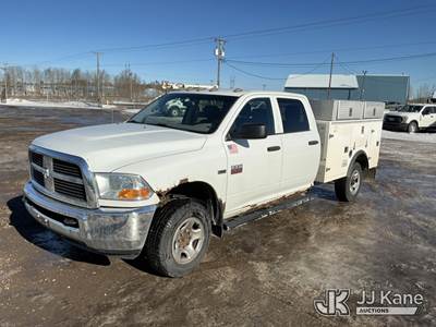 2012 RAM 2500 4x4 Crew-Cab Service Truck
