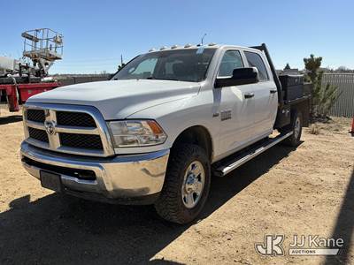 2018 RAM 2500 4x4 Crew-Cab Flatbed/Service Truck