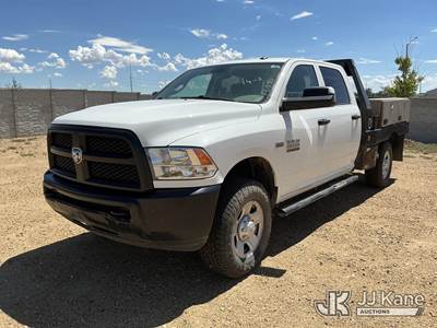 2018 RAM 2500 Tradesman Crew Cab LWB Crew-Cab Flatbed/Service Truck