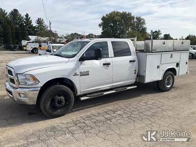2017 RAM 3500 4x4 Crew-Cab Service Truck