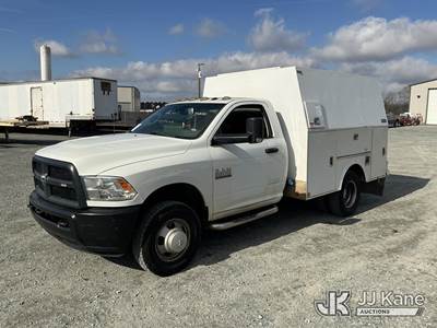 2016 RAM 3500 Enclosed Service Truck