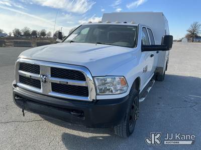 2016 RAM 3500 4x4 Crew-Cab Enclosed Service Truck