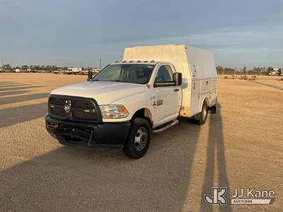 2016 RAM 3500 Enclosed High-Top Service Truck