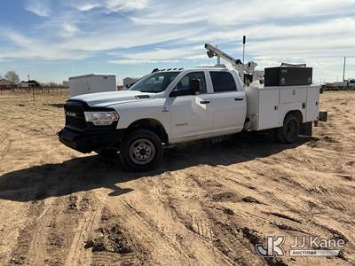2020 RAM 3500 Crew Cab 4WD DRW Mechanics Service Truck