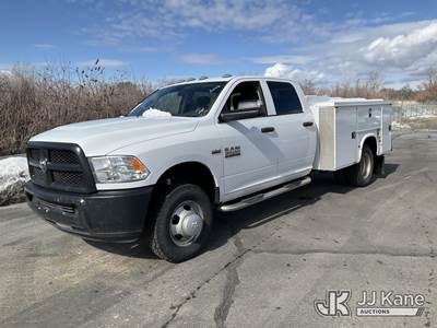 2017 RAM 3500 4x4 Crew-Cab Enclosed Service Truck