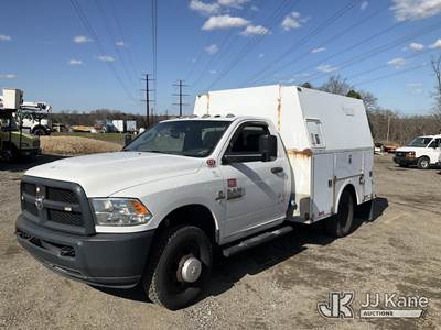 2015 RAM 3500 Enclosed High-Top Service Truck