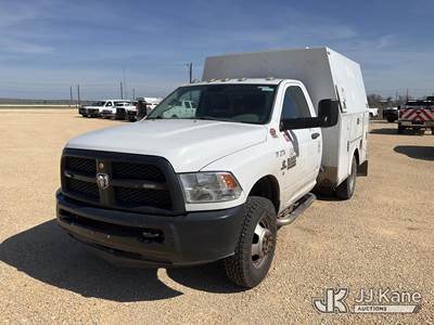 2016 RAM 3500 Enclosed Service Truck