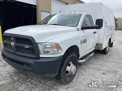 2016 RAM 3500 Enclosed High-Top Service Truck