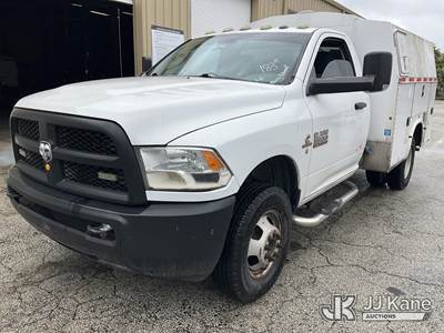 2014 RAM 3500 Enclosed High Top Service Truck