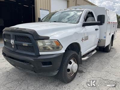 2015 RAM 3500 Enclosed High Top Service Truck