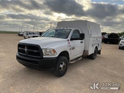 2016 RAM 3500 Enclosed High-Top Service Truck