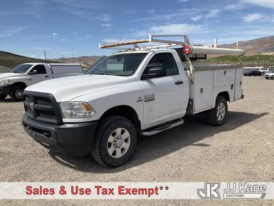 2014 RAM 3500 4x4 Enclosed Service Truck