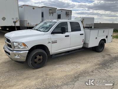 2017 Ram 3500 4x4 Crew-Cab Service Truck