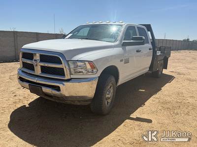 2018 RAM 3500 Crew-Cab Flatbed/Service Truck