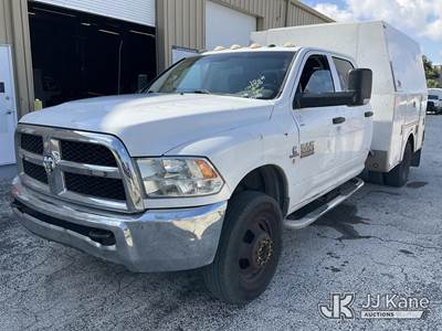 2016 RAM 3500 Crew-Cab Enclosed Service Truck
