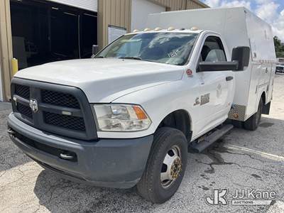 2016 RAM 3500 Enclosed High-Top Service Truck