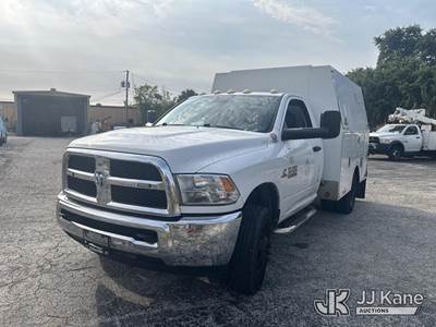 2016 RAM 3500 Enclosed High-Top Service Truck