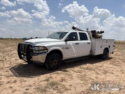 2018 RAM 3500 Crew Cab DRW Mechanics Service Truck
