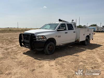 2018 RAM 3500 Extended-Cab Mechanics Service Truck