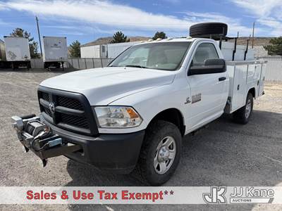2016 Ram 3500 4x4 Enclosed Service Truck