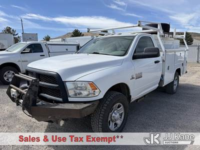 2017 Ram 3500 4x4 Enclosed Service Truck